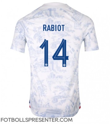 Frankrike Adrien Rabiot #14 Borta Matchtröja VM 2022 Kortärmad